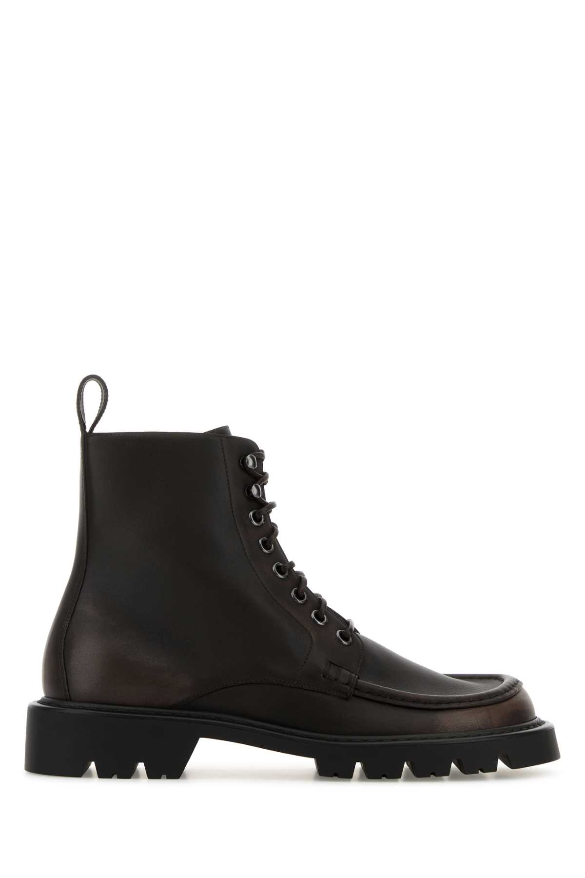 [Loewe] Ankle boots SS26 M816284X95 DARKBROWN