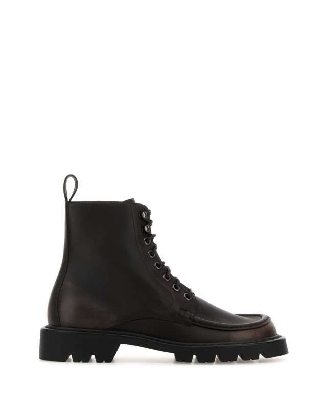 [Loewe] Ankle boots SS26 M816284X95 DARKBROWN
