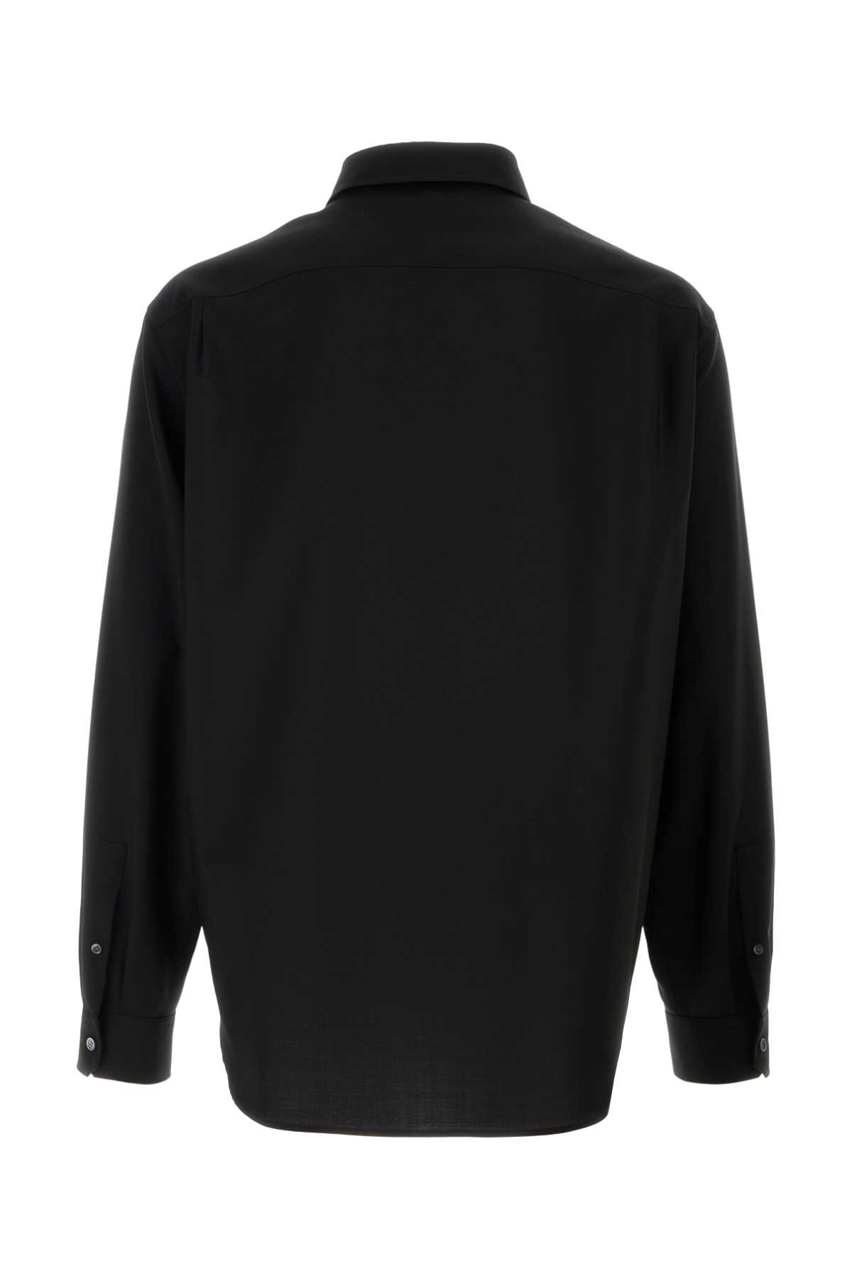 [Loewe] Shirts Long Sleeve SS26 H526Y05WGI BLACK