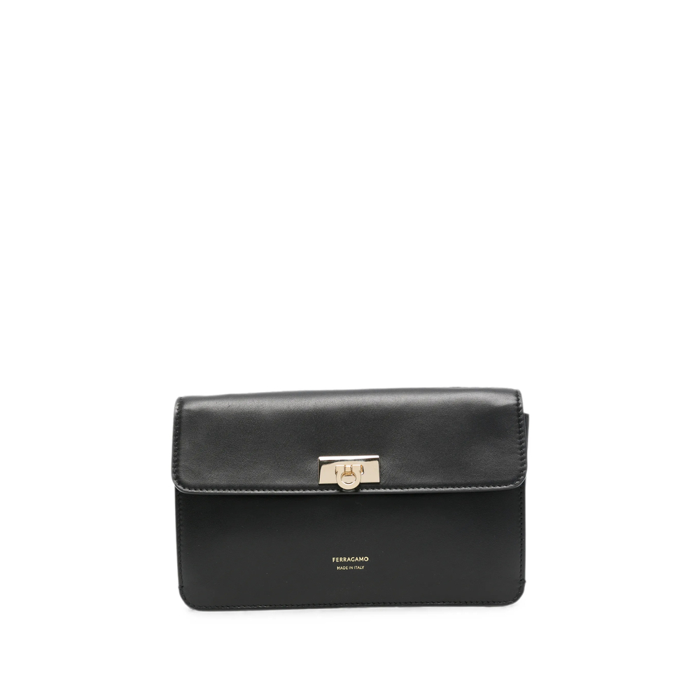 [Ferragamo] Minibag FW26 221165 0795687 NERO