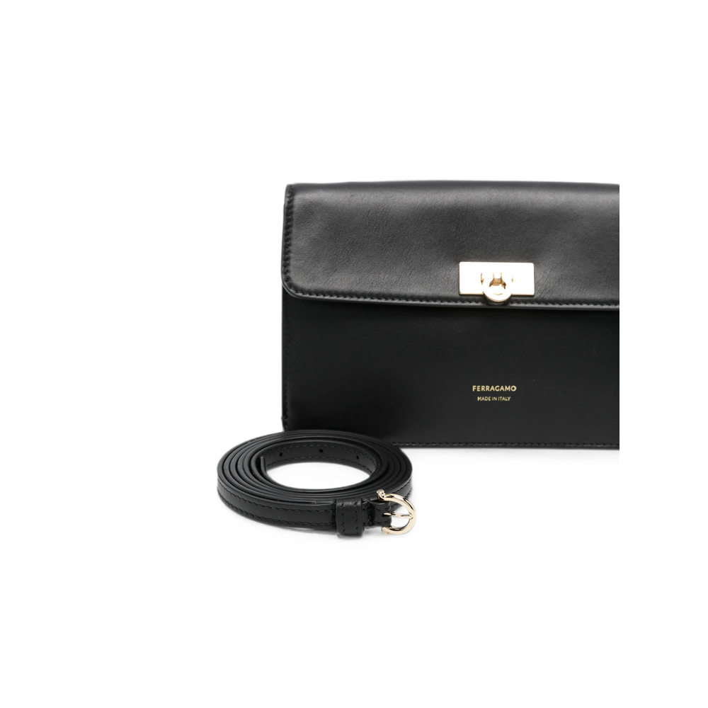 [Ferragamo] Minibag FW26 221165 0795687 NERO