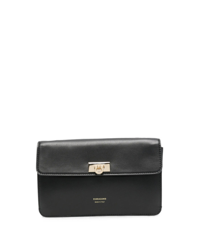 [Ferragamo] Minibag FW26 221165 0795687 NERO