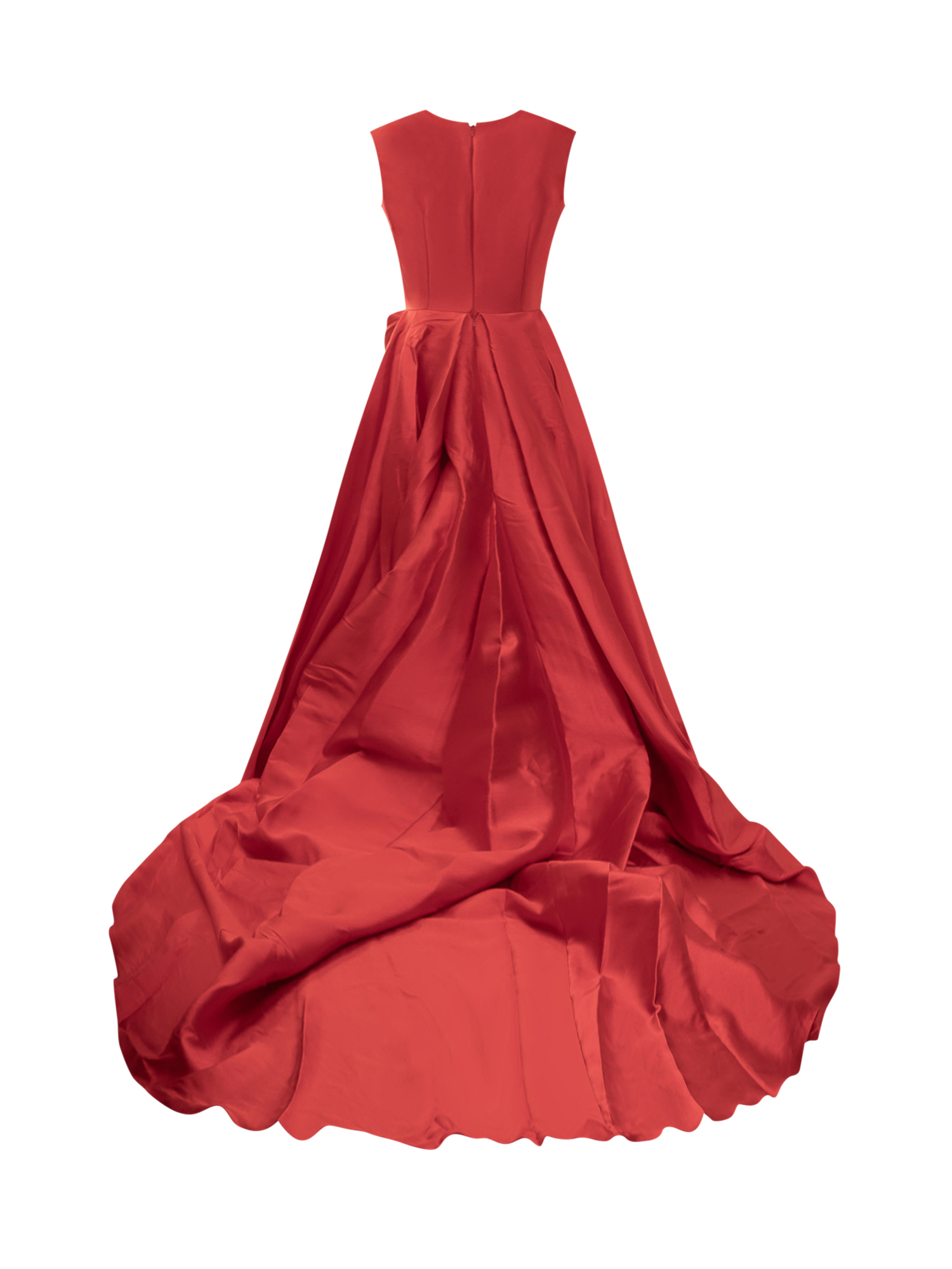 [Solace London] Sleeveless dress FW25 OS44022 RED