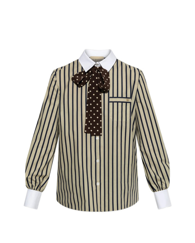 [Valentino] Shirts Long Sleeve FW26 9B3AB8J7AC4  V1G