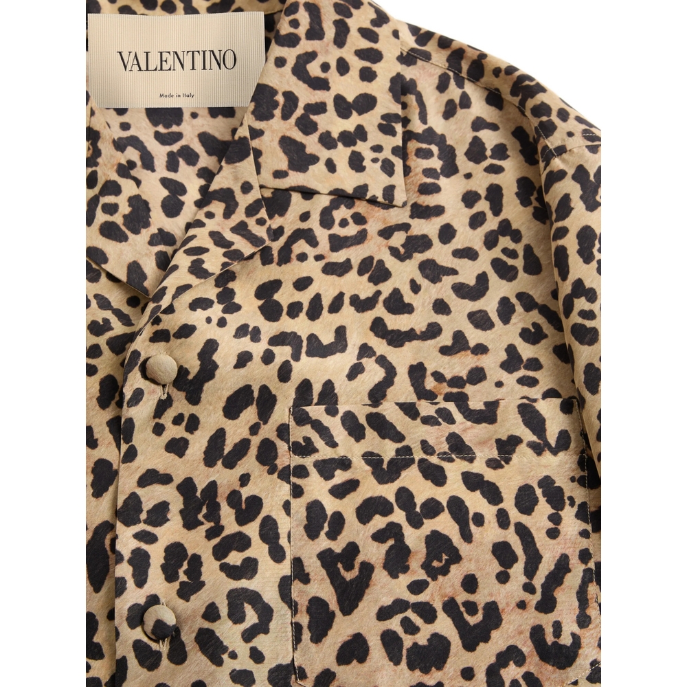 [Valentino] Shirts Short Sleeve FW26 9V3AA211BKS  CF3