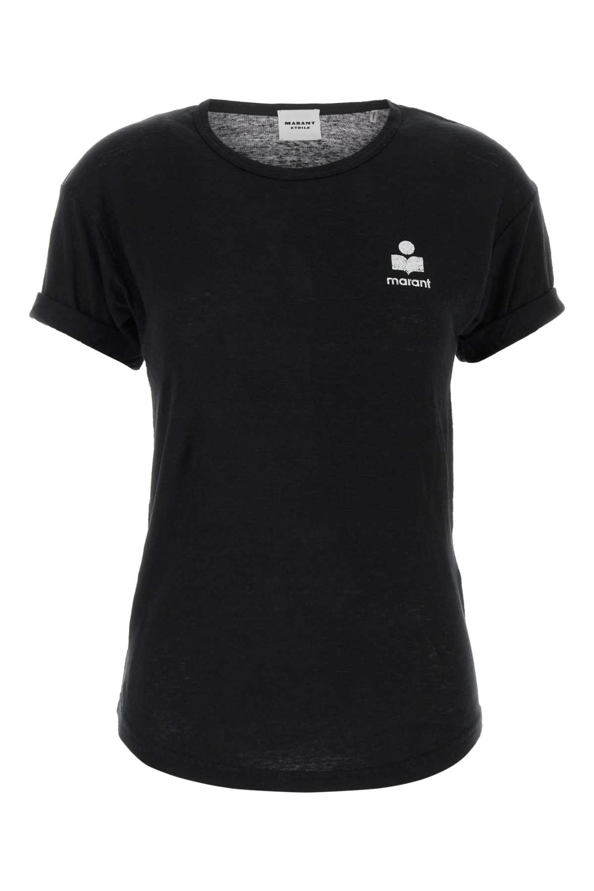 [Isabel Marant Etoile] T-shirts Short Sleeve FW26 TS0315FBA1N10E 01BK