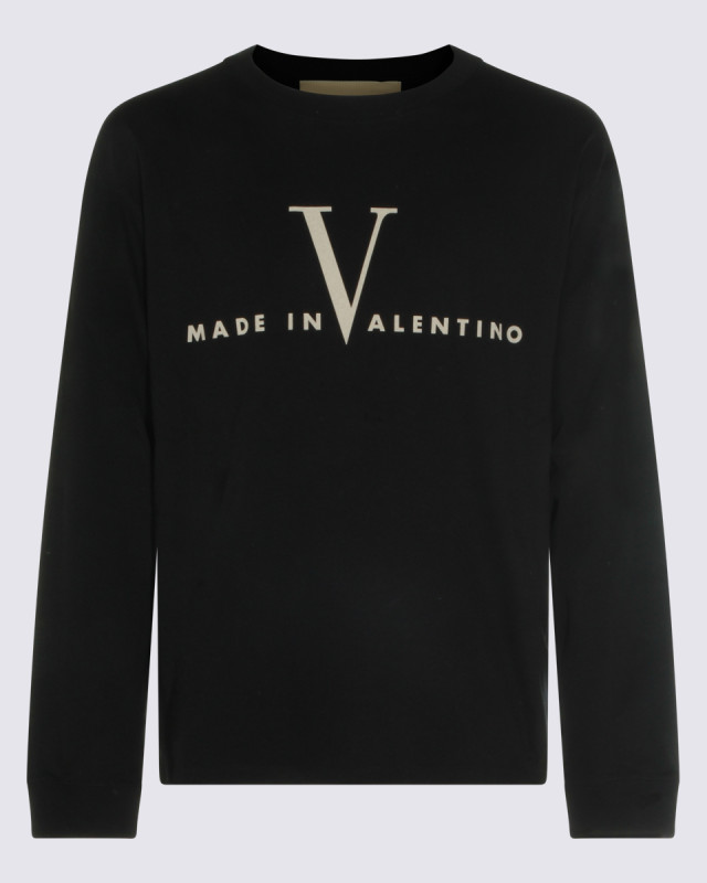 [Valentino] T-shirts Long Sleeve FW26 9V3MG18NBM39RA
