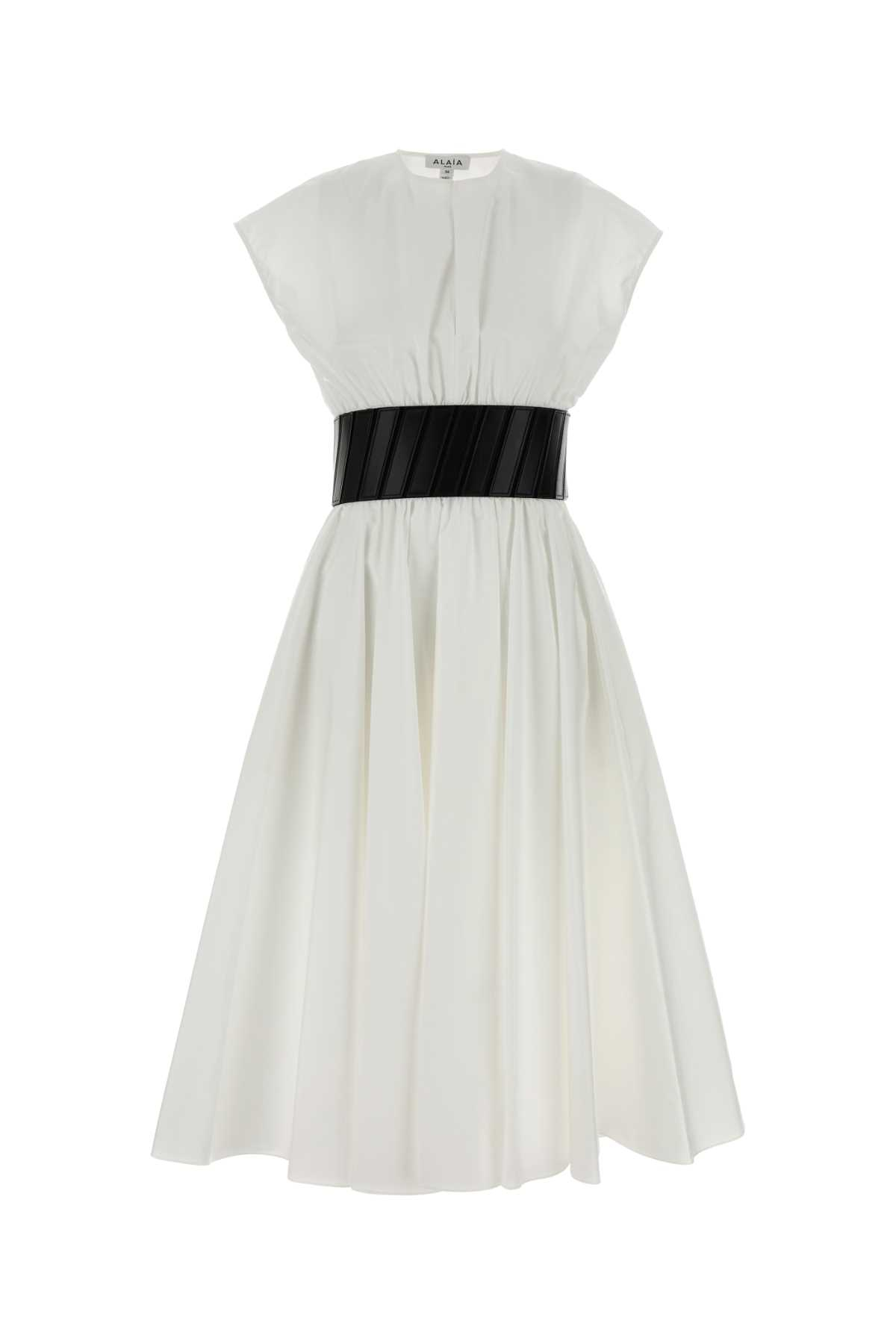 [Alaia] Sleeveless dress SS26 AA9R2890T611C 000