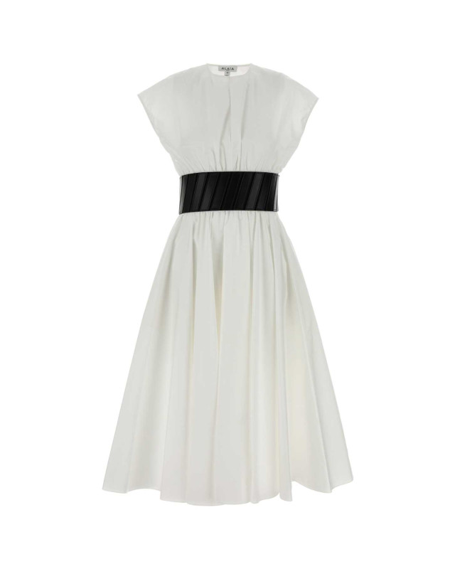 [Alaia] Sleeveless dress SS26 AA9R2890T611C 000