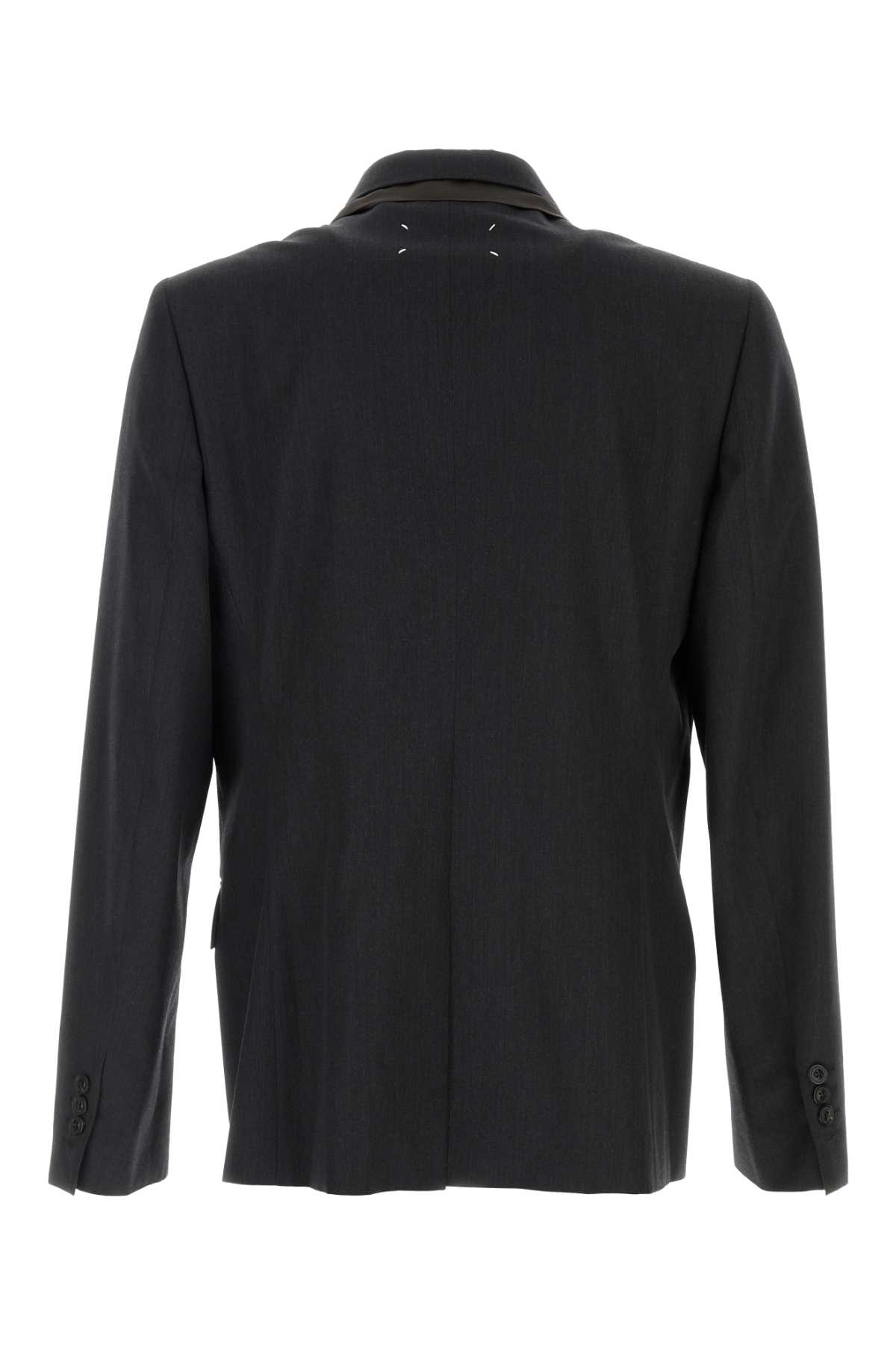 [Maison Margiela] Leather Jacket SS26 S67BN0075M35910 855M