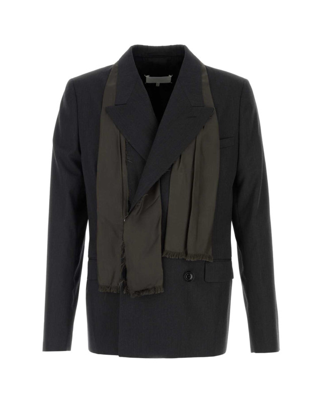 [Maison Margiela] Leather Jacket SS26 S67BN0075M35910 855M