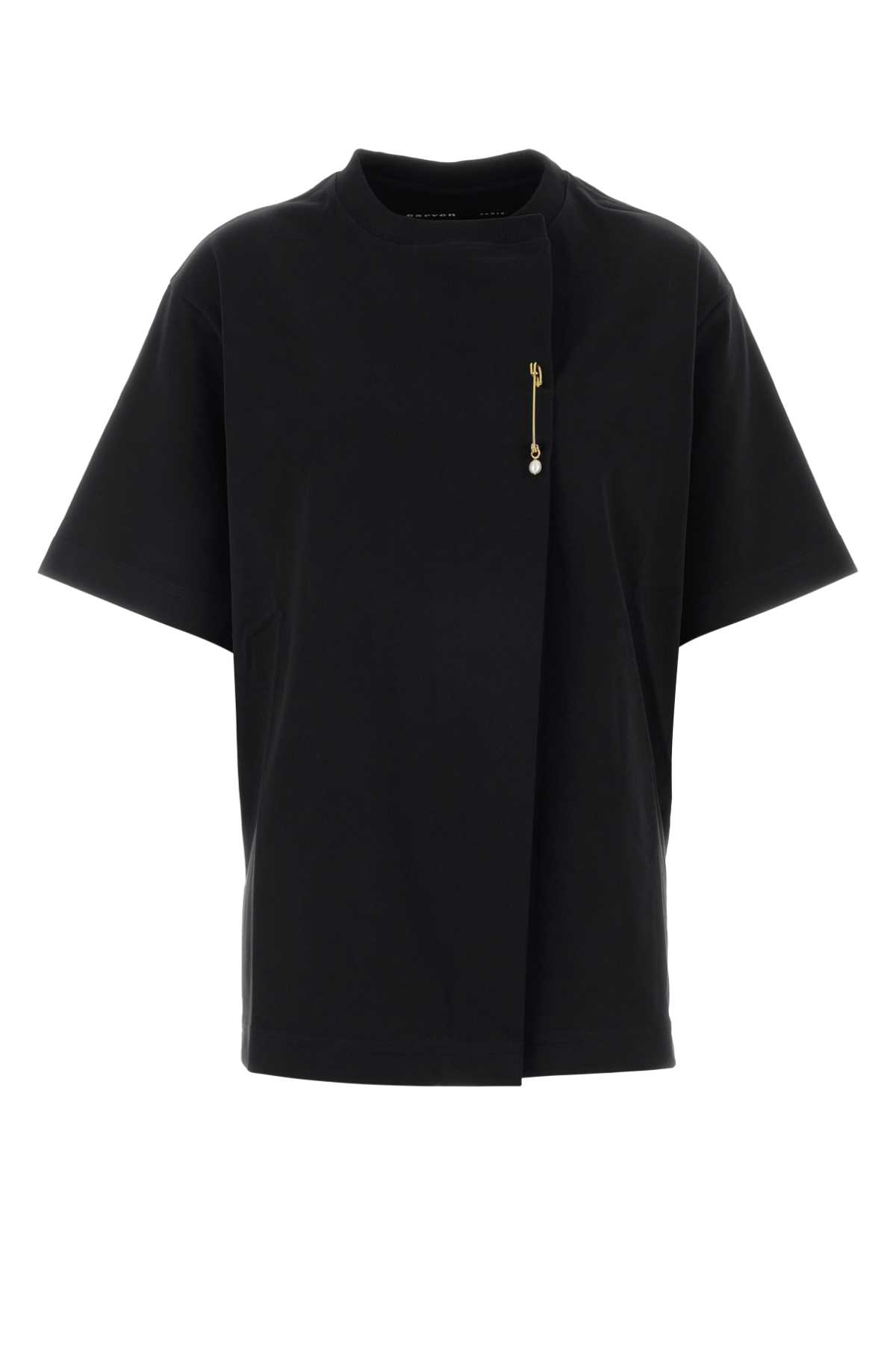 [CARVEN] T-shirts Short Sleeve SS26 6261K21051 N999