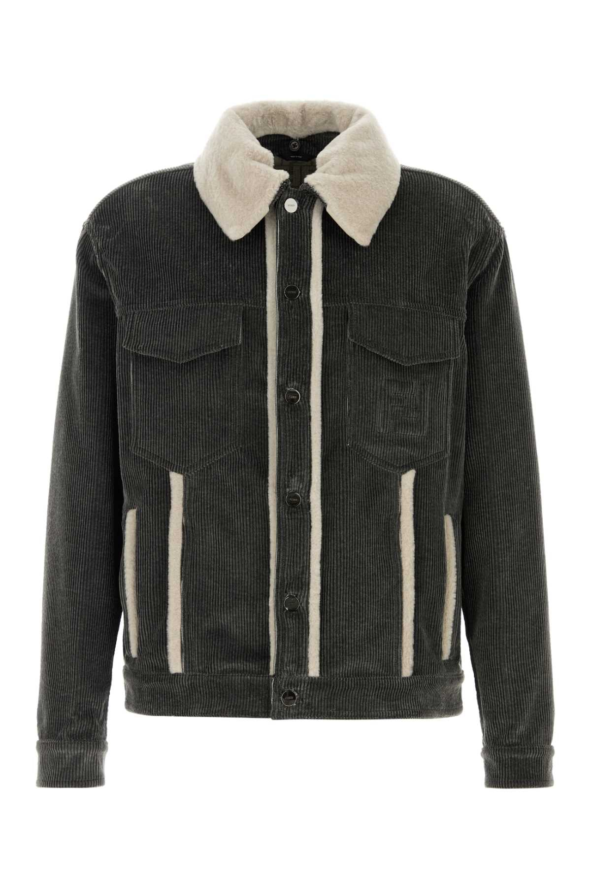 [Fendi] Mouton jacket SS26 FW1427AVY6 F0TY6