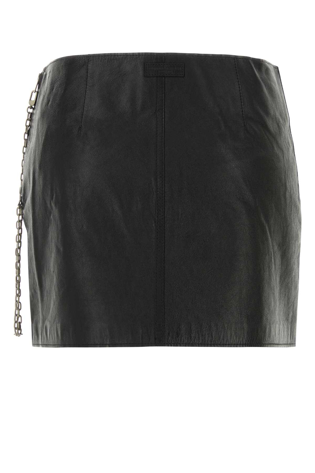 [ALEXANDER WANG] Mini skirt SS26 1WC1265381 001