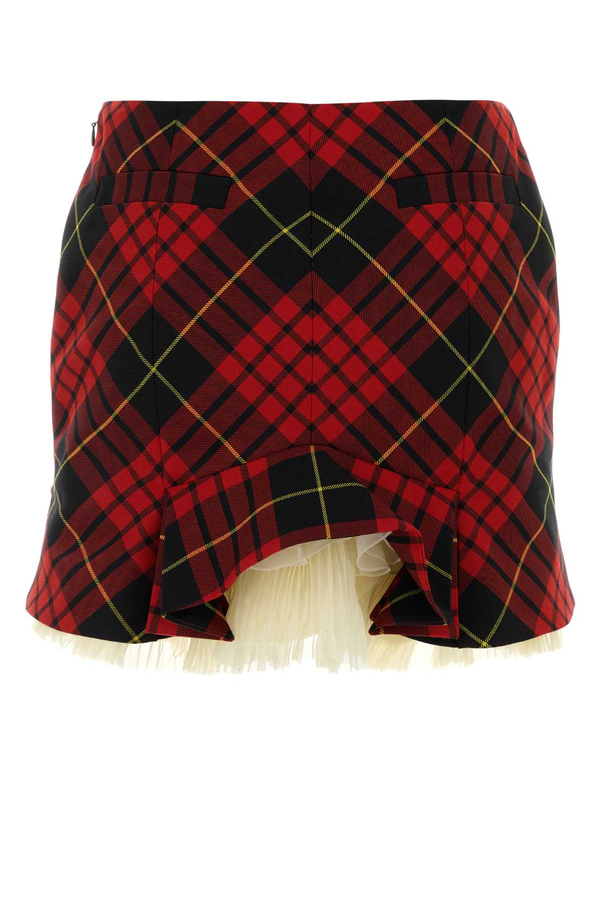 [Alexander McQueen] Mini skirt SS26 857552QJAF2 6120