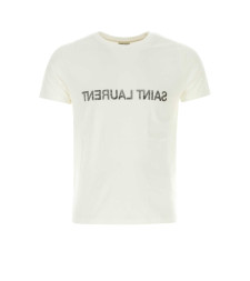 [Saint Laurent] T-shirts Short Sleeve SS26 663278Y37AW 9744