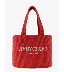 [Jimmy Choo] Tote bag SS26 BEACHTOTEEWMJYNRUBYREDLIGHTGOLD