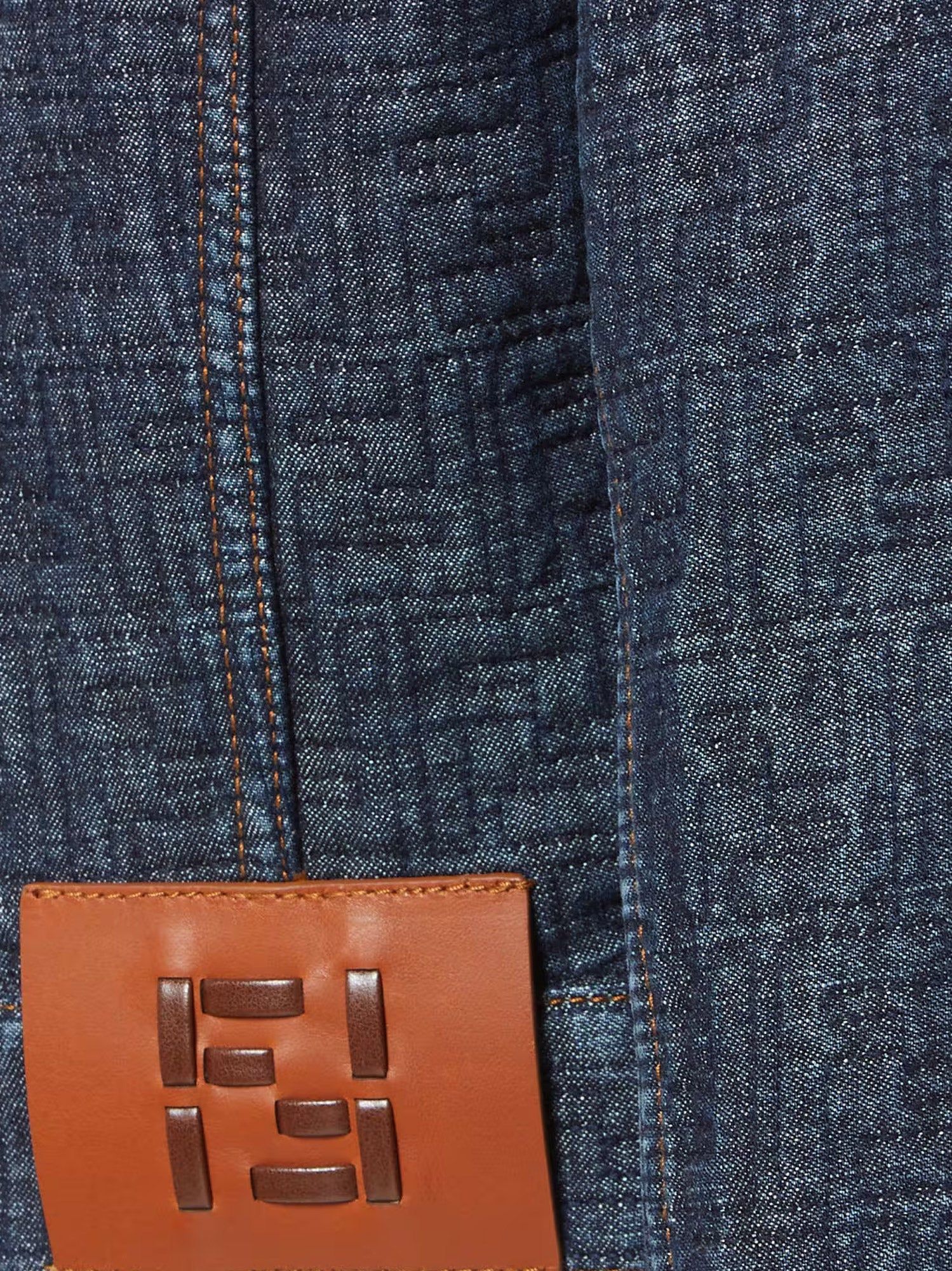 [Fendi] Denim Jacket SS26 FLF834AW82F1UKI