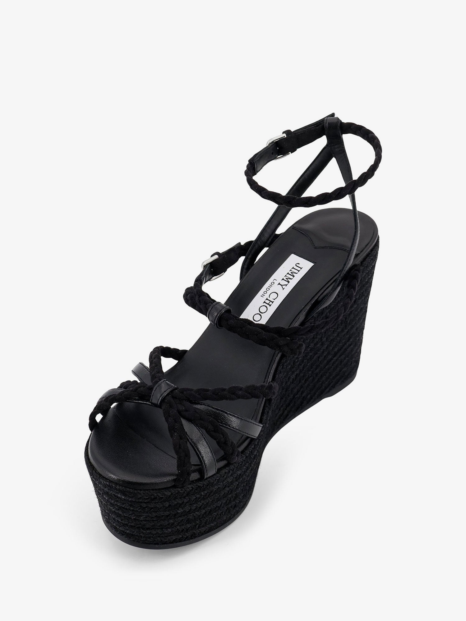 [Jimmy Choo] Sandals SS26 NYRA100ZKNBLACKBLACK