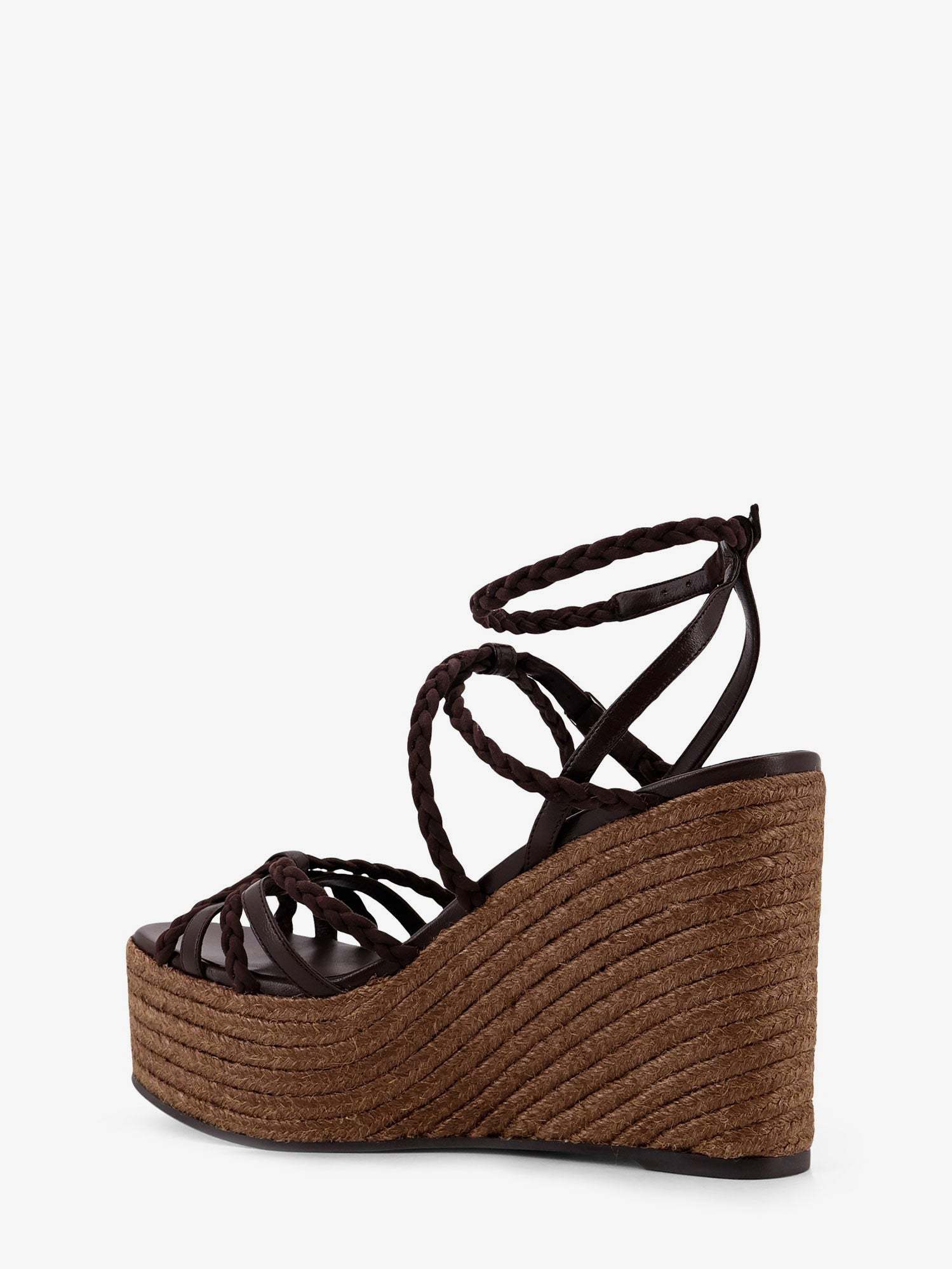 [Jimmy Choo] Sandals SS26 NYRA100ZKNCHOCOLATECOFFEE
