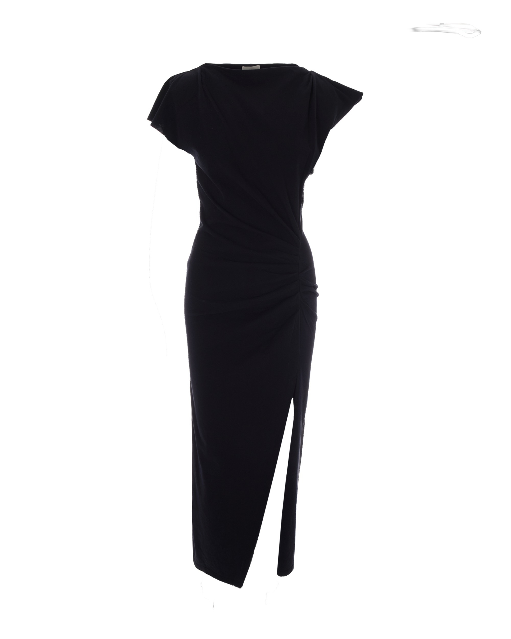 [Isabel Marant] Short sleeve dress FW26 RO0307FAA1N41I01BK