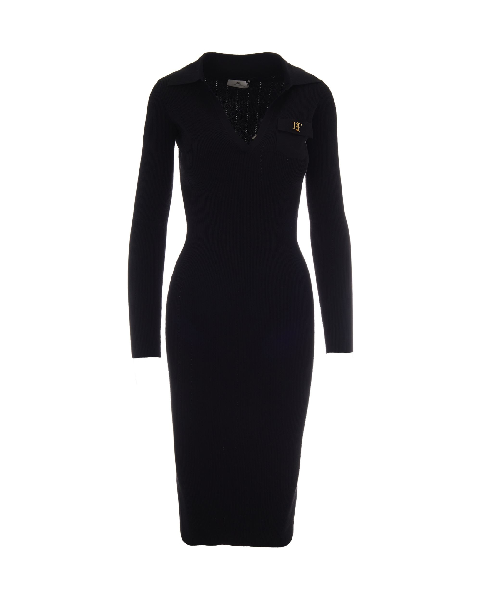[ELISABETTA FRANCHI] Long sleeve dress FW26 AM08B66E2110