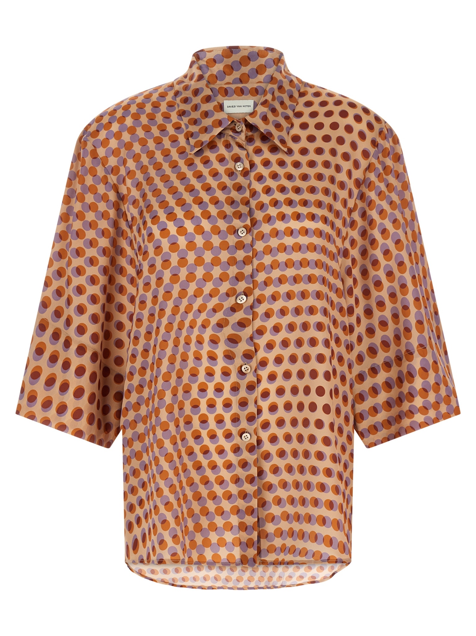 [DRIES VAN NOTEN] Shirts Short Sleeve SS26 2610107213142301