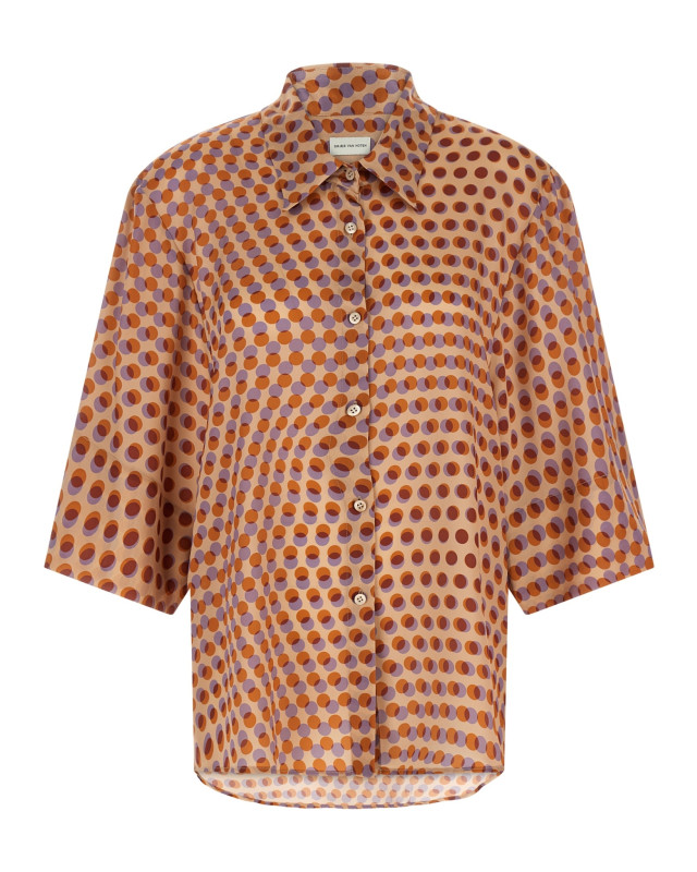 [DRIES VAN NOTEN] Shirts Short Sleeve SS26 2610107213142301