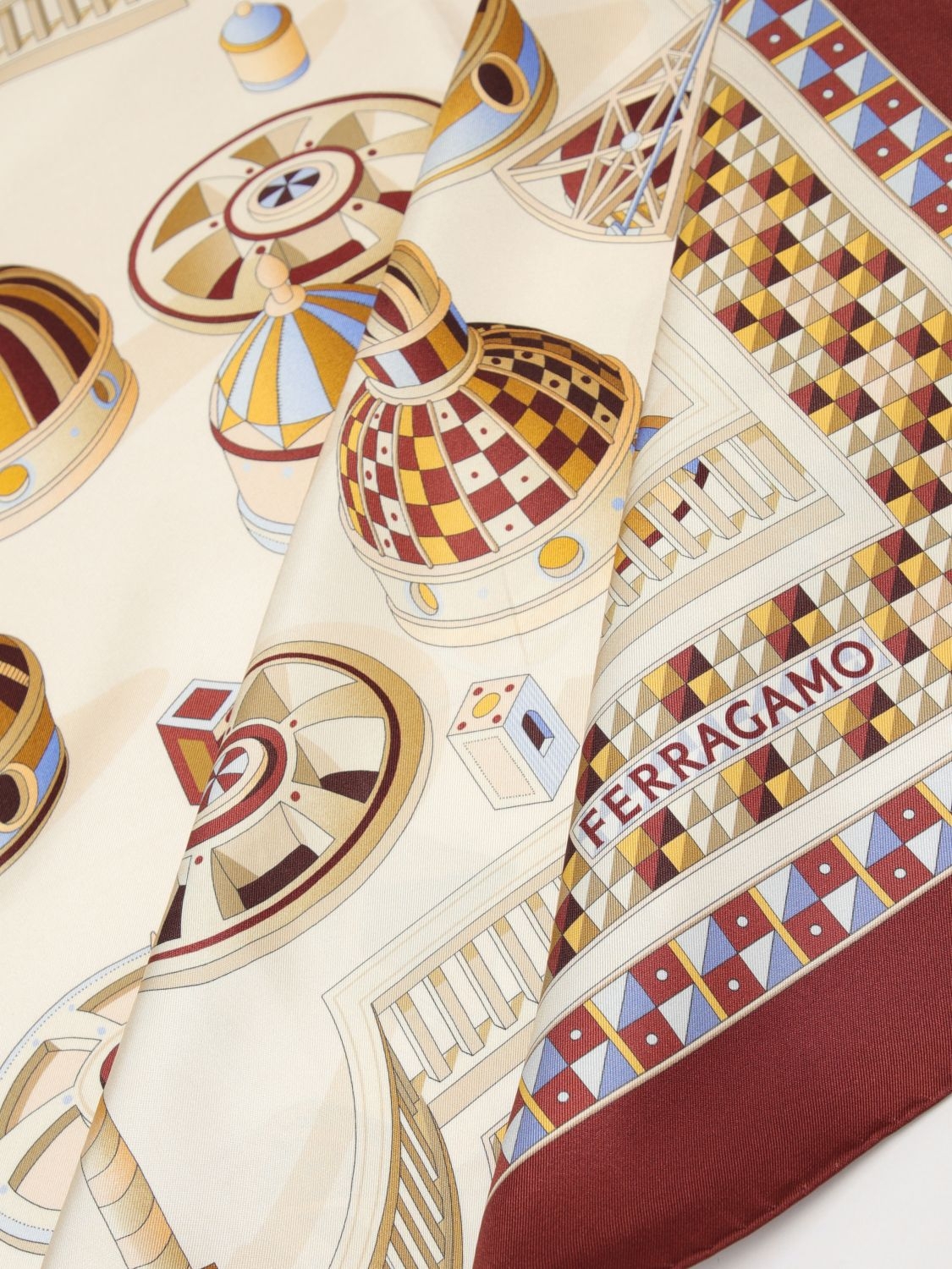 [Ferragamo] Scarf SS26 310197 779331 003