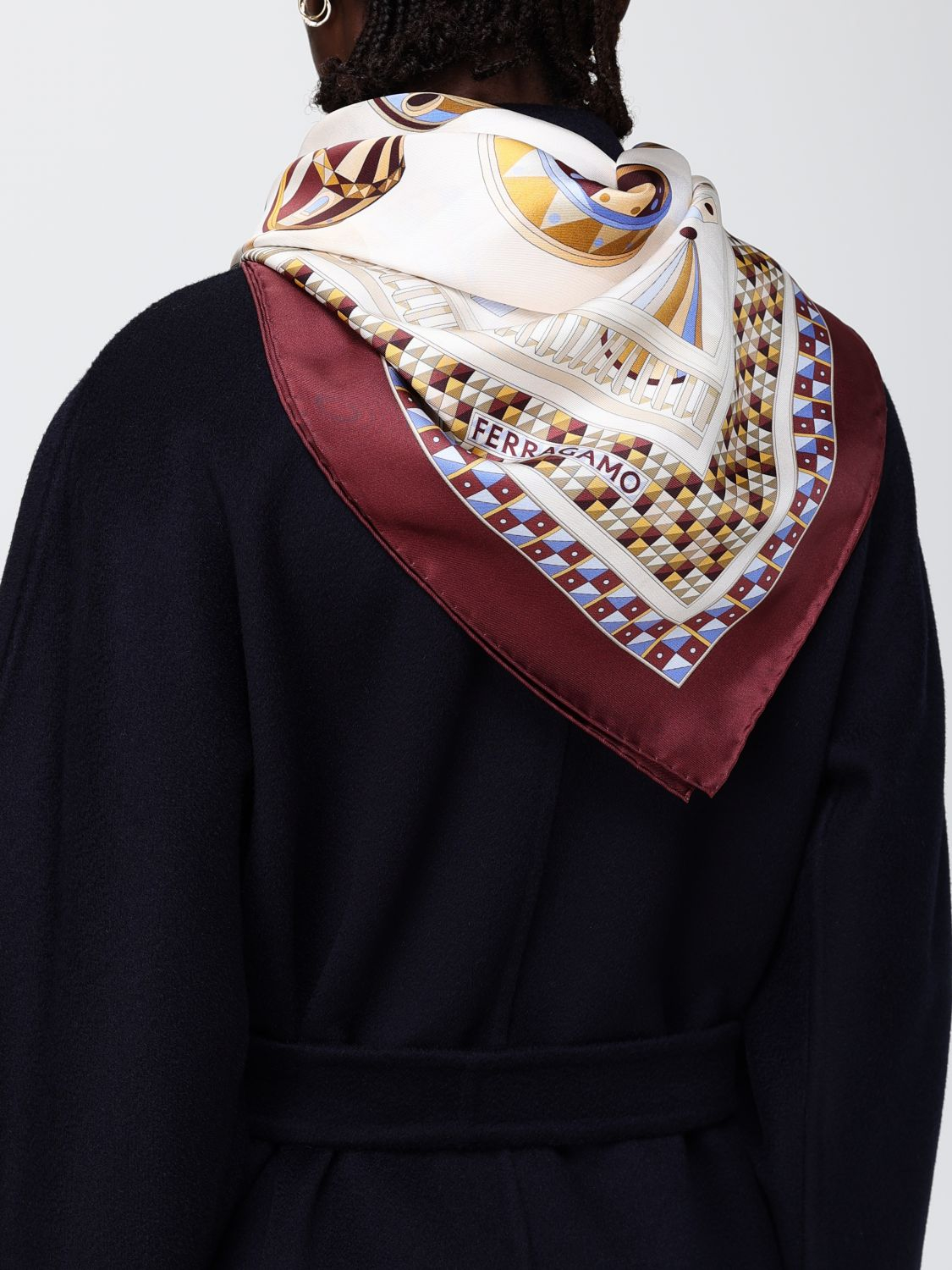 [Ferragamo] Scarf SS26 310197 779331 003
