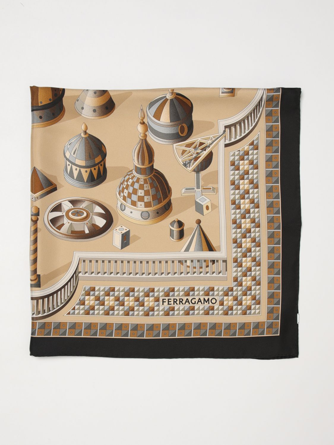 [Ferragamo] Scarf SS26 310197 790109 009