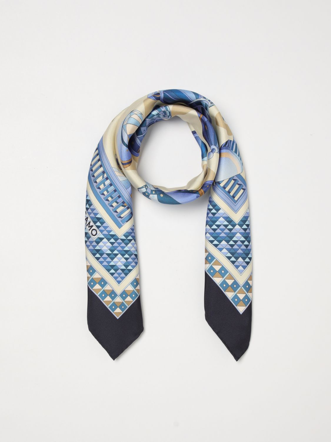 [Ferragamo] Scarf SS26 310197 790108 008