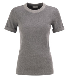 [Peserico] T-shirts Short Sleeve FW26 A06840J0B5669 B71
