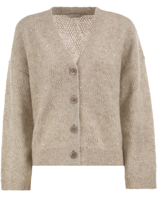 [Peserico] Cardigan FW26 A99250F05G9100 G44