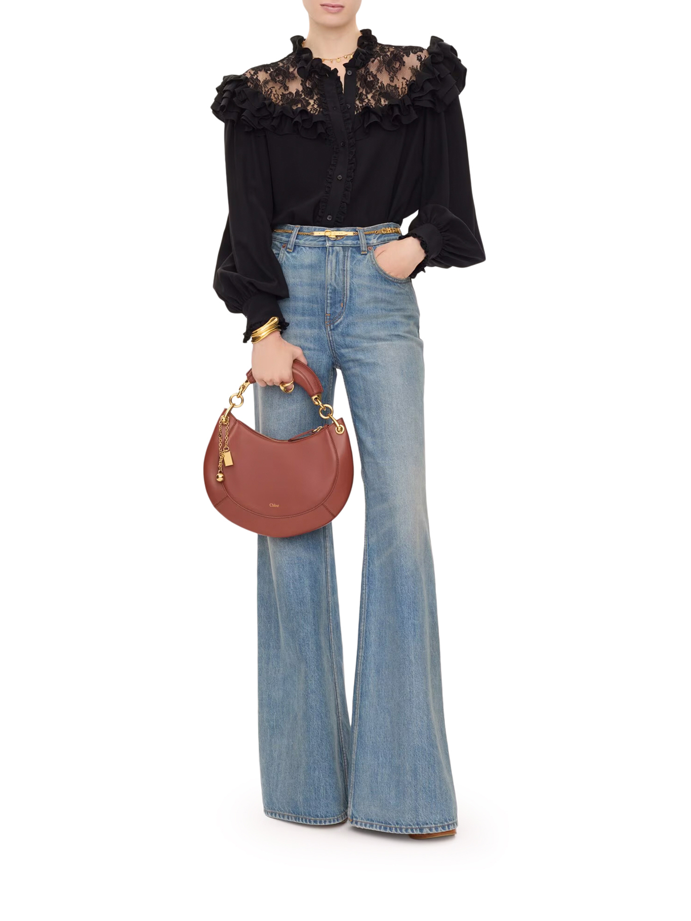 [Chloe] Shoulder bag FW26 CH26AS921S6026P BLUSHY BROWN