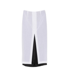 [THE ROW] Long skirt FW26 11040 W5065 WHT