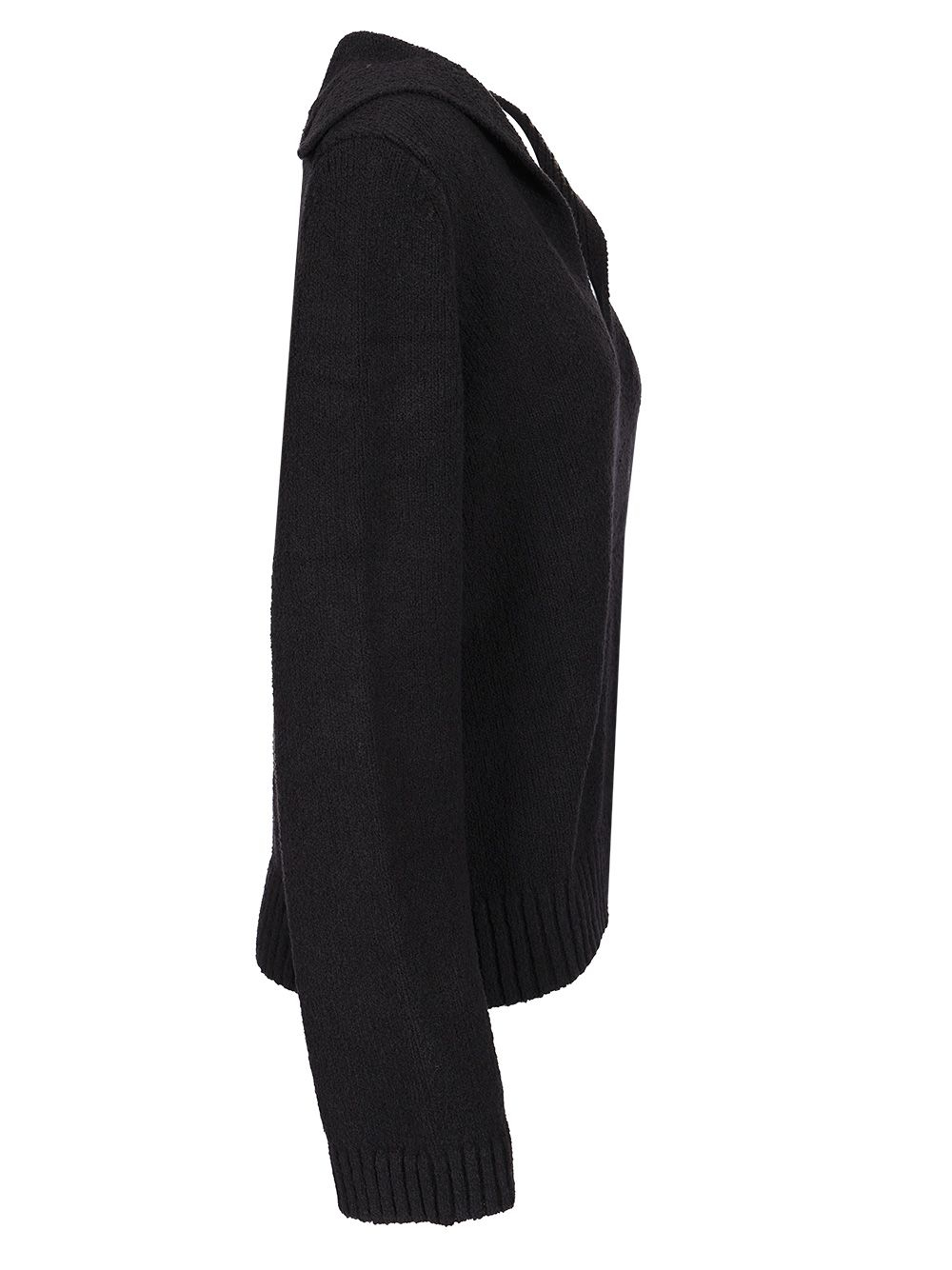 [LOULOU STUDIO] Knitwear SS25 BAHIABLACK