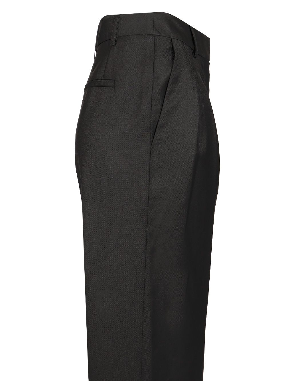 [LOULOU STUDIO] Trousers SS25 SBIRUBLACK