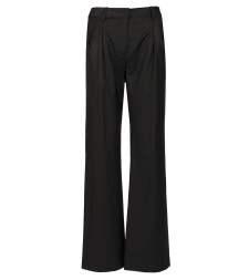 [LOULOU STUDIO] Trousers SS25 SBIRUBLACK
