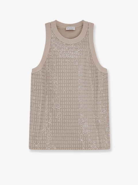 [Brunello Cucinelli] T-shirts Sleeveless SS26 M0T18HK500C8539