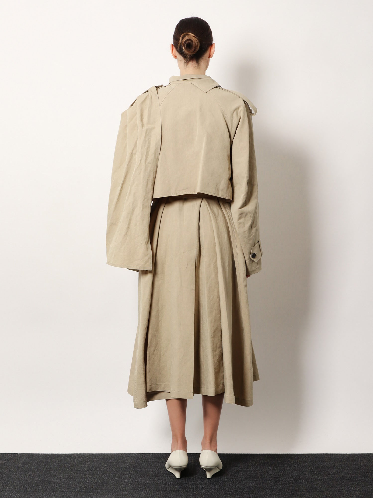 [R2W] Trench Coat SS26 ROCTEB11134NKHAKIBEIGE