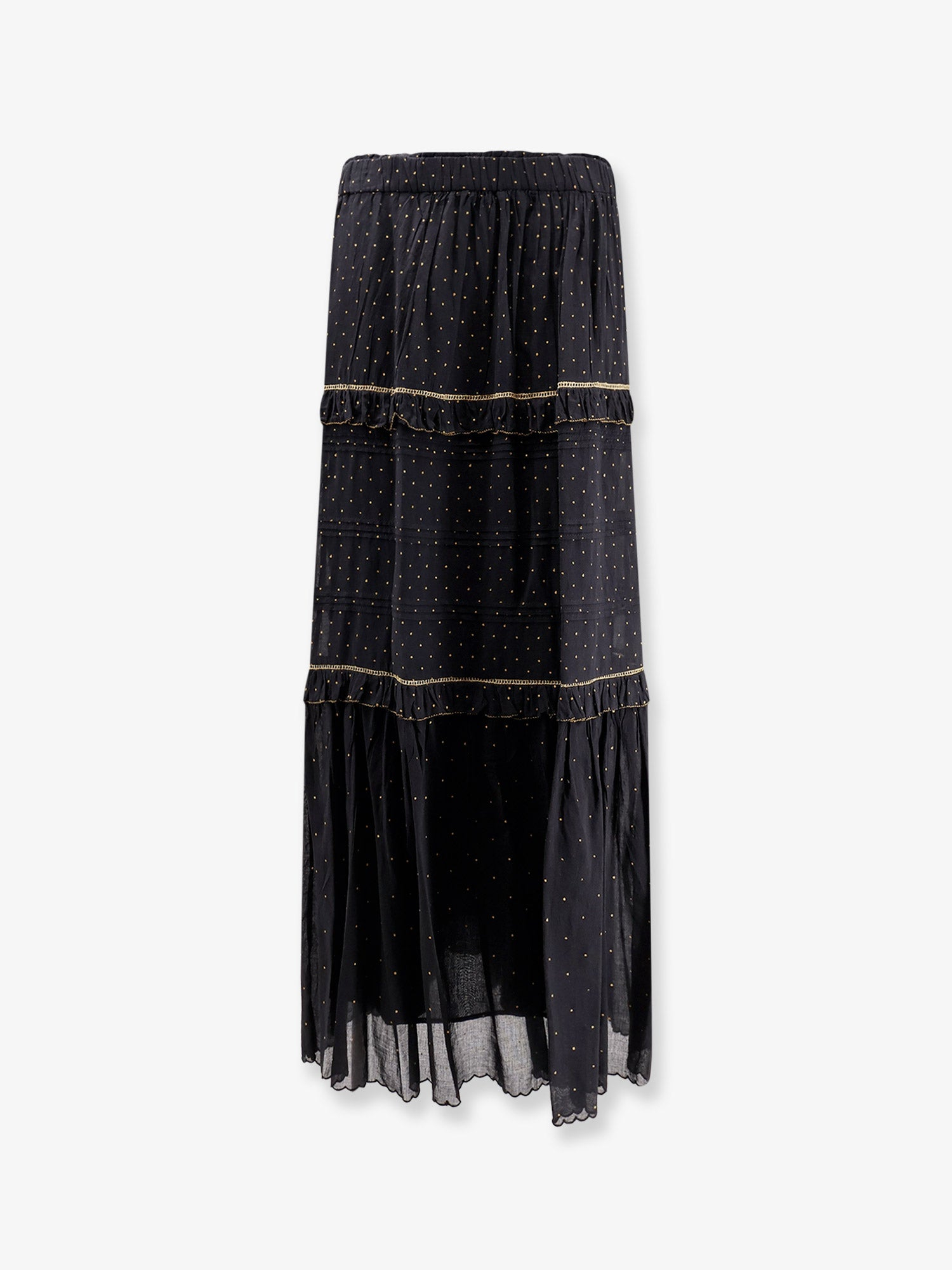 [Marant Etoile] Long skirt SS26 JU0451FAD1J03E01BK