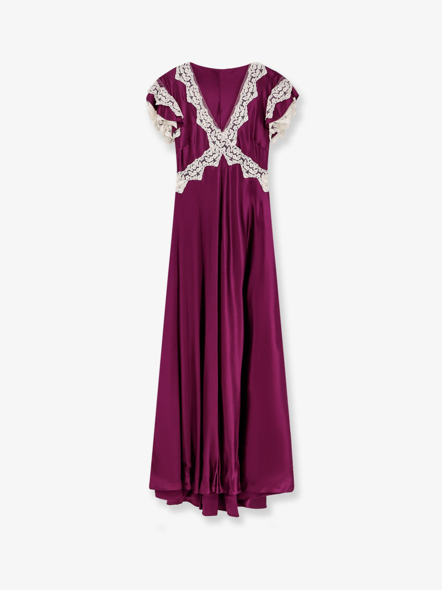 [Alberta Ferretti] Short sleeve dress SS26 261UV042216271233