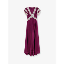 [Alberta Ferretti] Short sleeve dress SS26 261UV042216271233