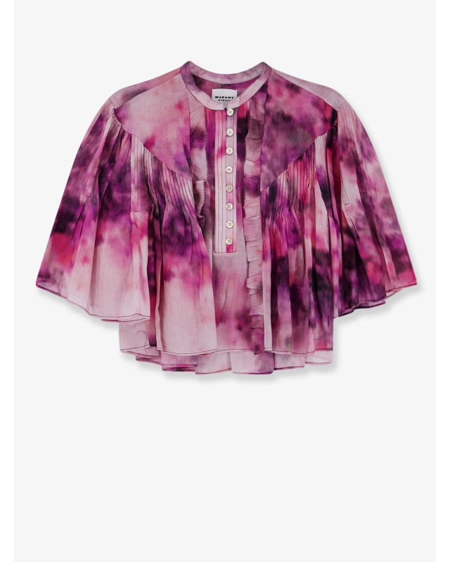 [Marant Etoile] Shirts Short Sleeve SS26 HT0854FAD1J13E40PK