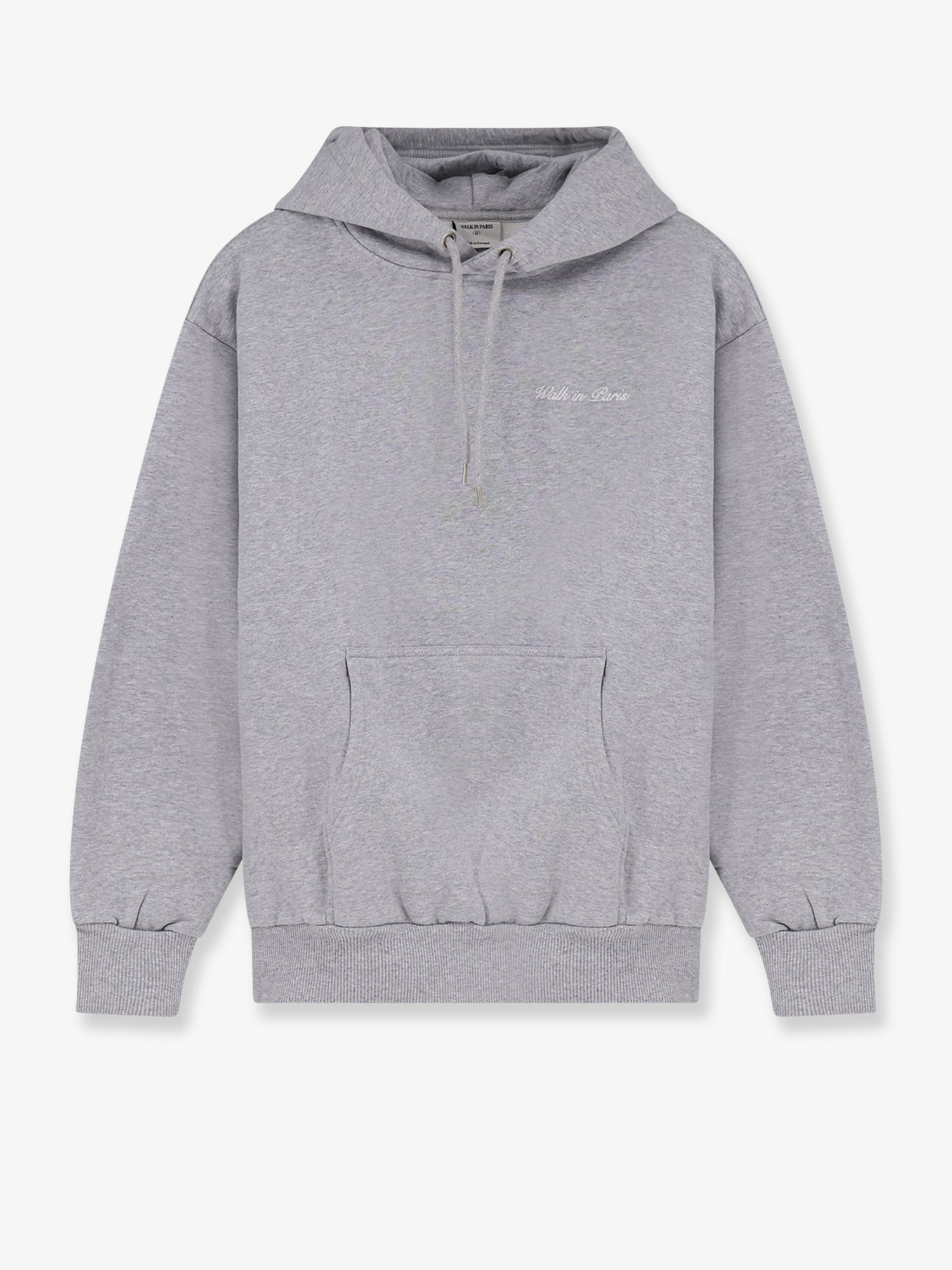 [WALK IN PARIS] Hoodie SS26 TIMELESSGREYHOODIENOIR