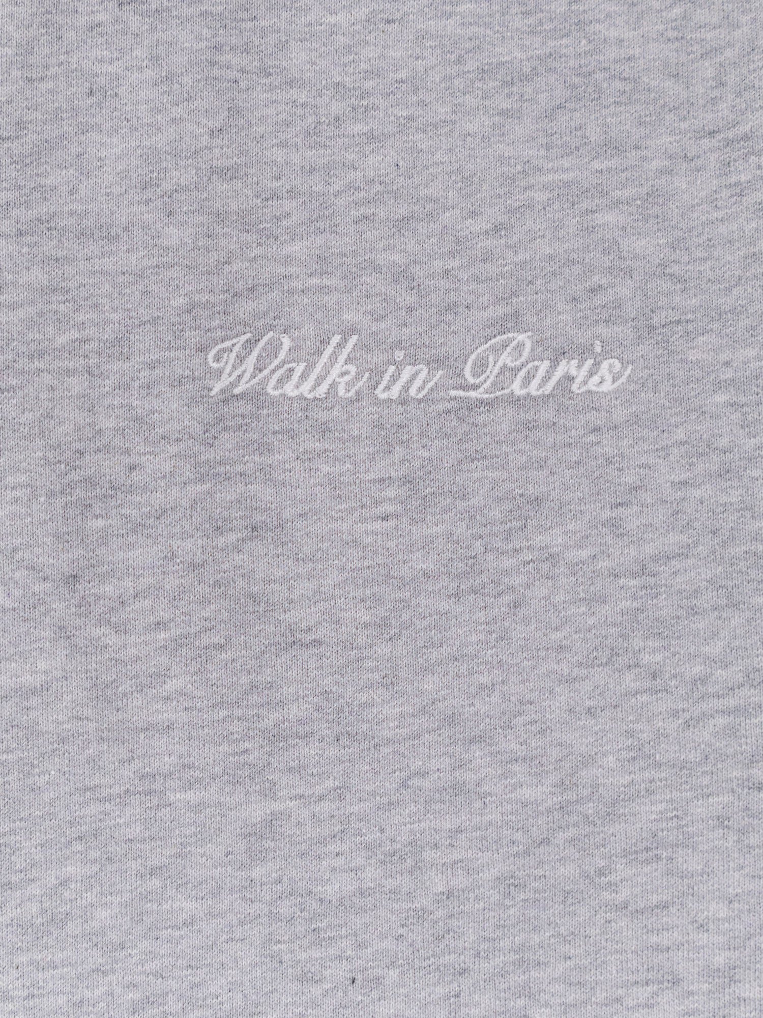 [WALK IN PARIS] Hoodie SS26 TIMELESSGREYHOODIENOIR