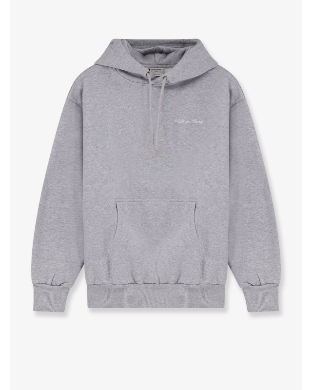 [WALK IN PARIS] Hoodie SS26 TIMELESSGREYHOODIENOIR
