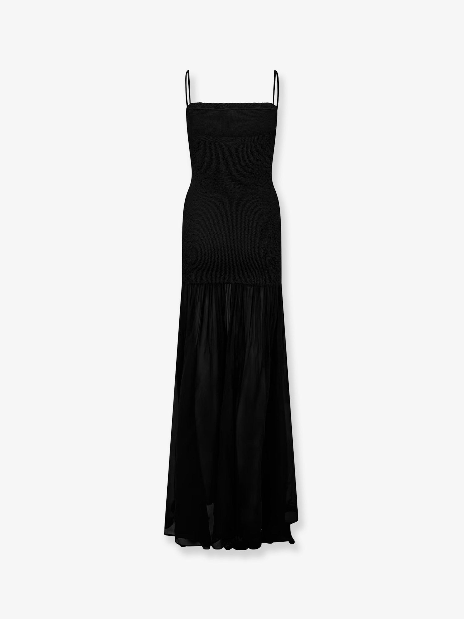 [Hunza G] Sleeveless dress SS26 DHYBRIDCRGBLACK
