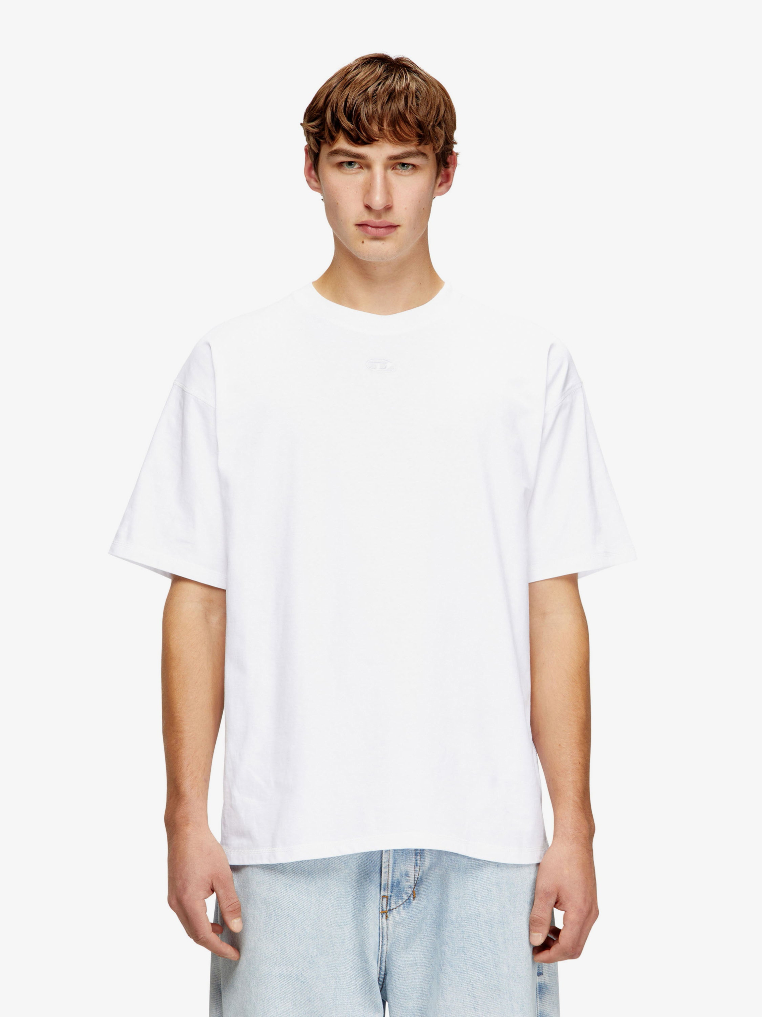 [Diesel] T-shirts Short Sleeve SS26 A215620PLAT100